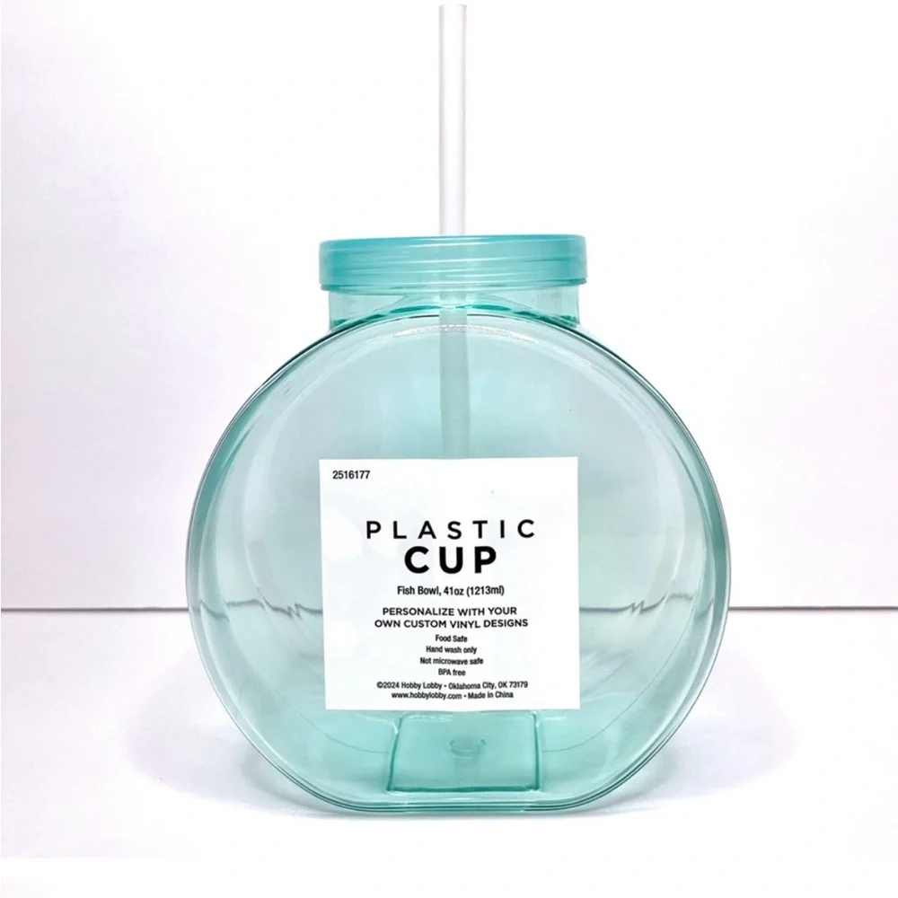 Fish bowl cup